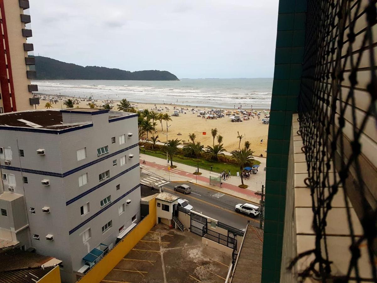 Kitnet Guilhermina Frente Feirinha E Mar Praia Grande  Exteriör bild